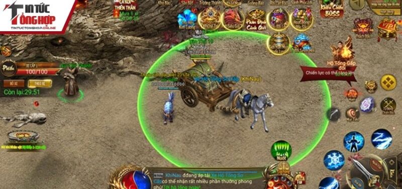 Lối chơi chuẩn xác trong game Lục Địa Hắc Ám MMORPG