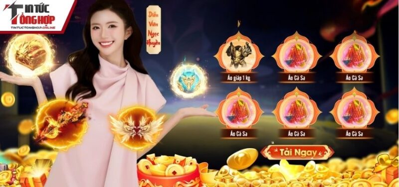 Game cung cấp đa dạng ưu đãi