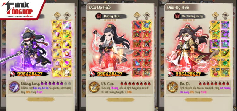 Tạo dựng nhân vật kiếm hiệp