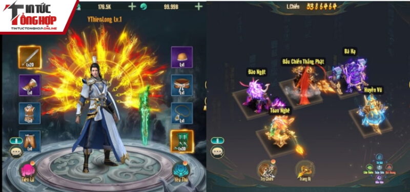 Thăng cấp sức mạnh Thượng Cổ từ phần thưởng