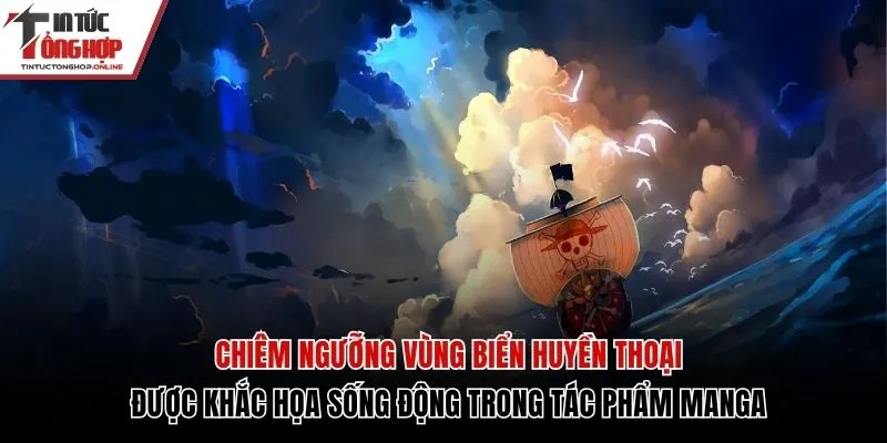 Vùng biển nổi bật trong tác phẩm manga
