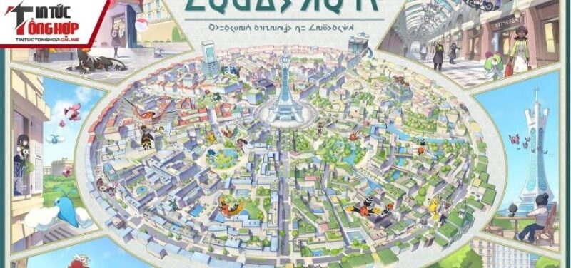 Chi tiết bản đồ Pokémon Legends – Khám Phá Thế Giới Mở Đầy Bí Ẩn