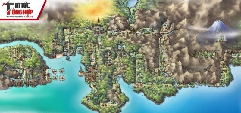 Thảo nguyên rộng lớn với Pokémon hoang dã đa dạng