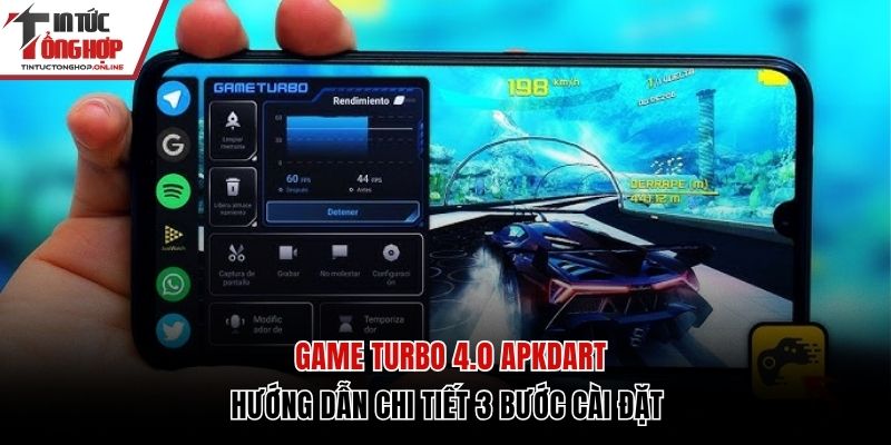 Hướng dẫn chi tiết 3 bước cài đặt game turbo