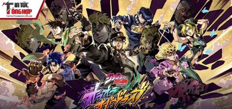 Tóm tắt 6 phần phim Jojo