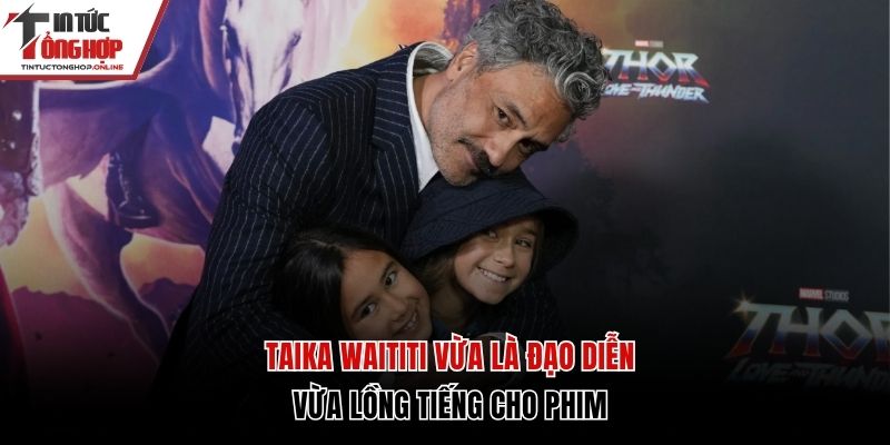 Taika Waititi vừa là đạo diễn vừa lồng tiếng cho phim