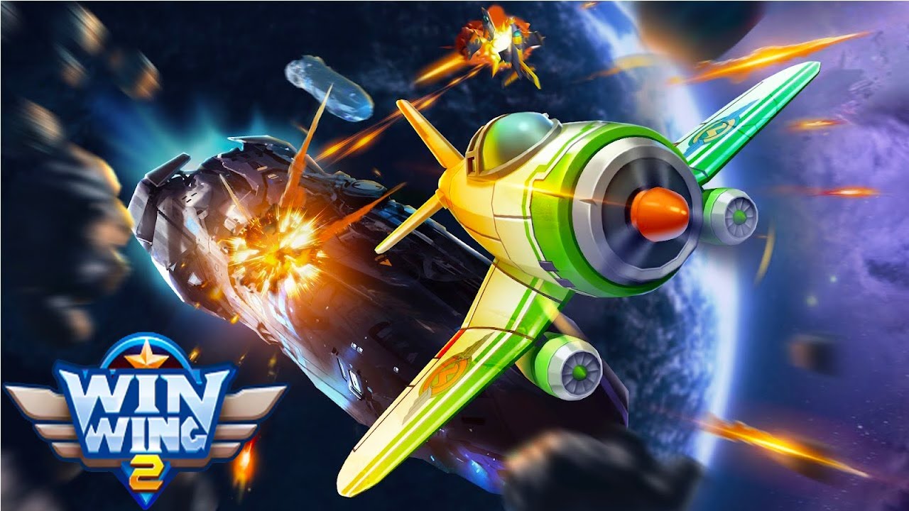 WinWing2 MOD APK – Trải Nghiệm Bắn Máy Bay Vũ Trụ Đỉnh Cao Miễn Phí