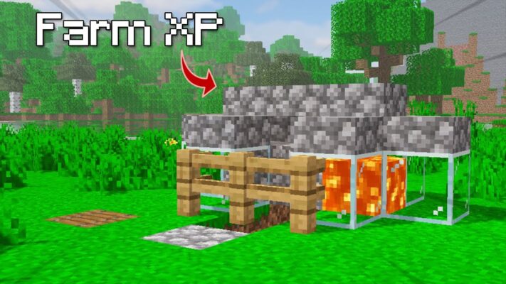 Cách farm XP trong Minecraft nhanh & dễ – Từ cơ bản đến hiệu quả cao