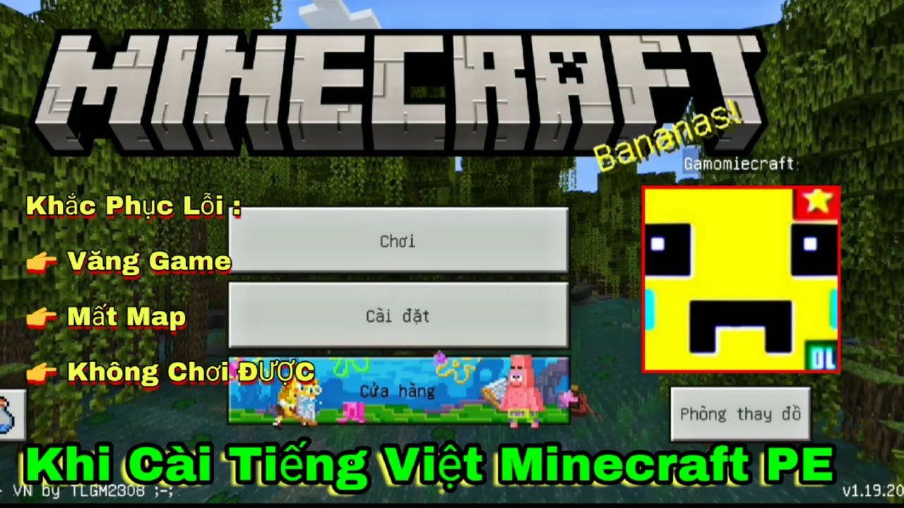 Cài Minecraft trên điện thoại (Minecraft PE)